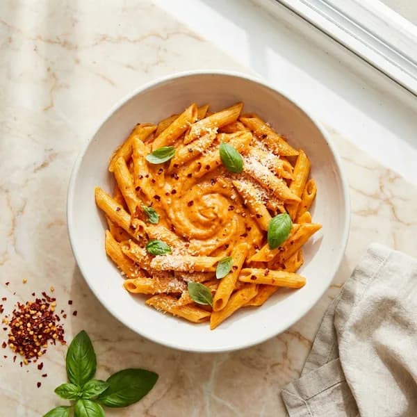 Spicy Vodka Penne